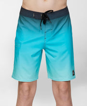 Boy's HyperFreak Heat Fade 16" Boardshorts - Peacock Blue