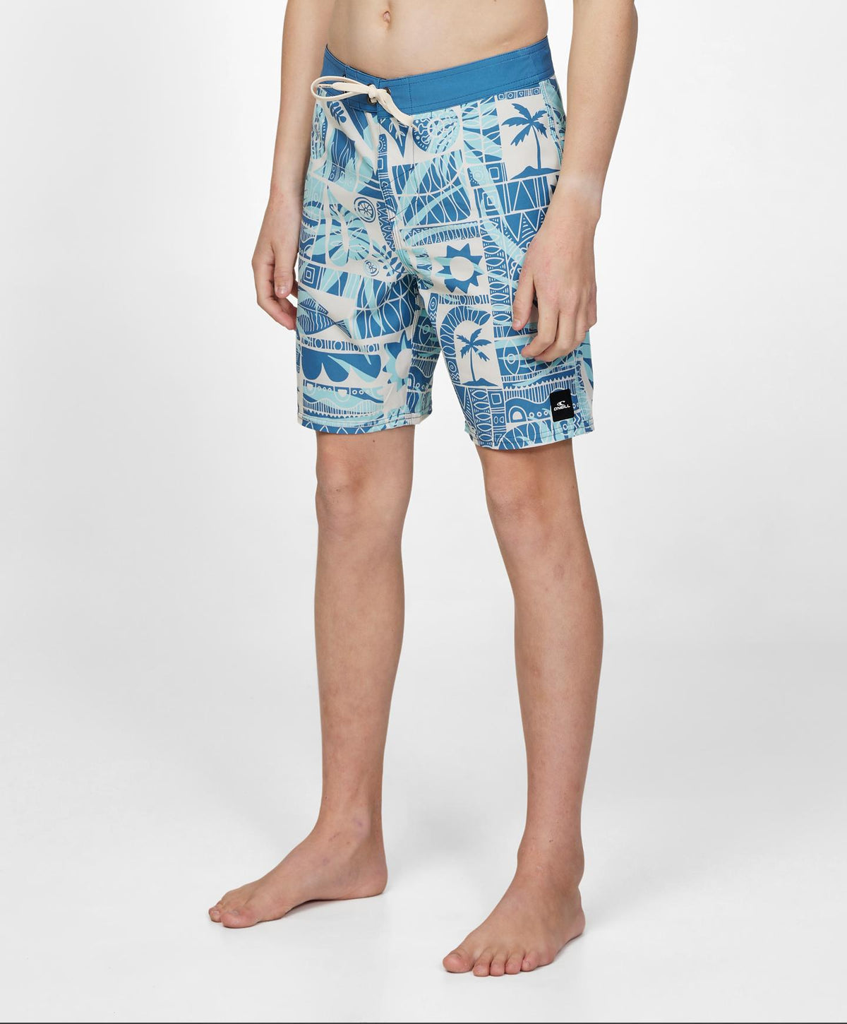 Boy's HyperFreak Mysto 16" Boardshorts - Copen Blue