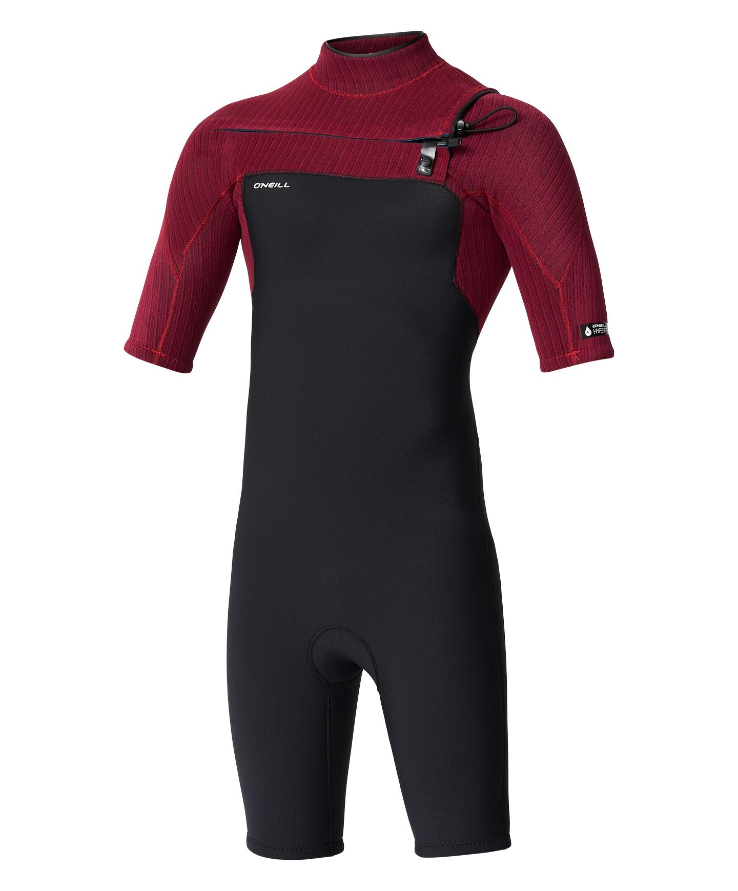 Boy's HyperFreak SS CZ Spring Suit 2mm Wetsuit - Dark Red