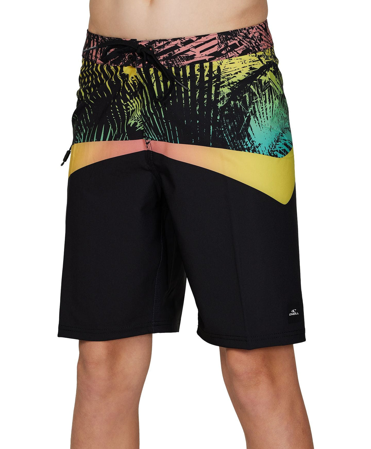 Boy's HyperFreak Tech Block 17" Boardshorts - Multi