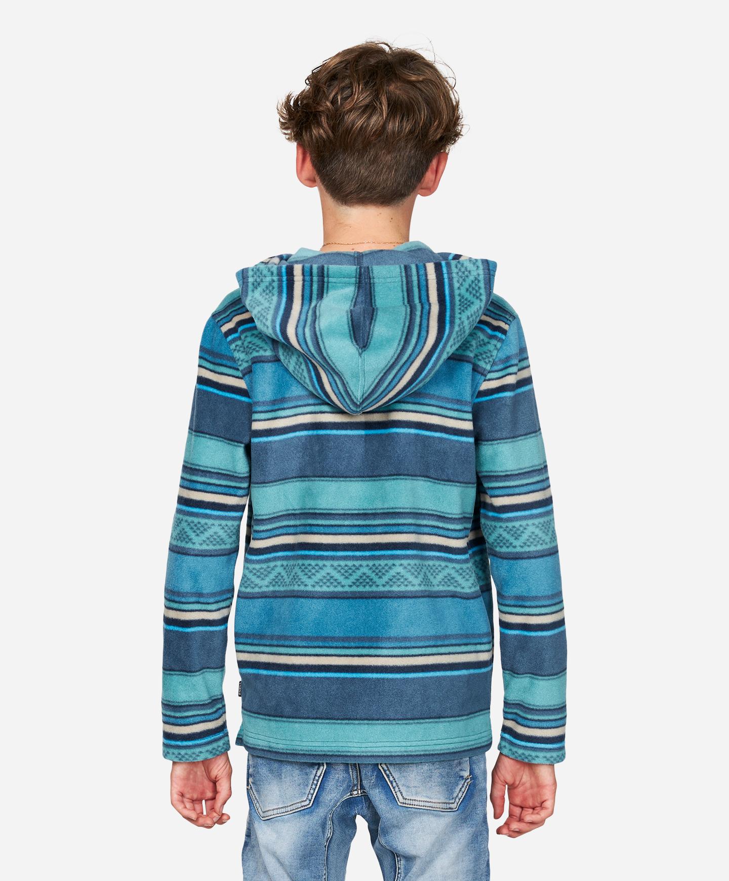 Boys Newman Pullover Fleece - Storm Blue