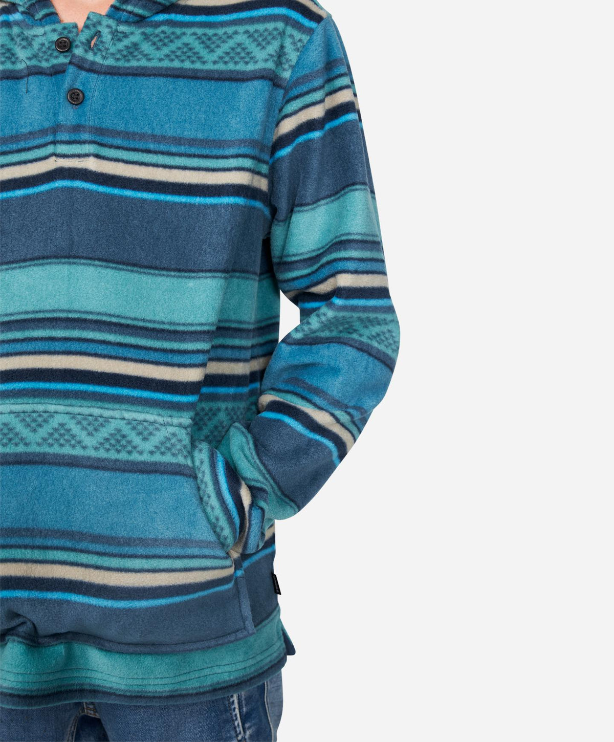 Boys Newman Pullover Fleece - Storm Blue