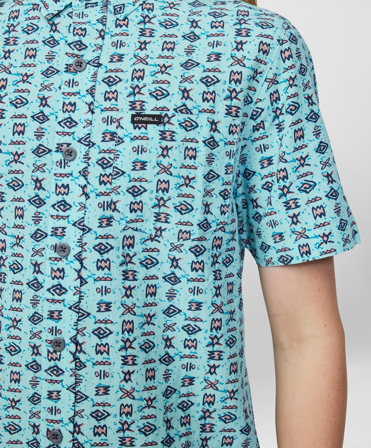 Boys Oasis Eco Shirt - Turquoise