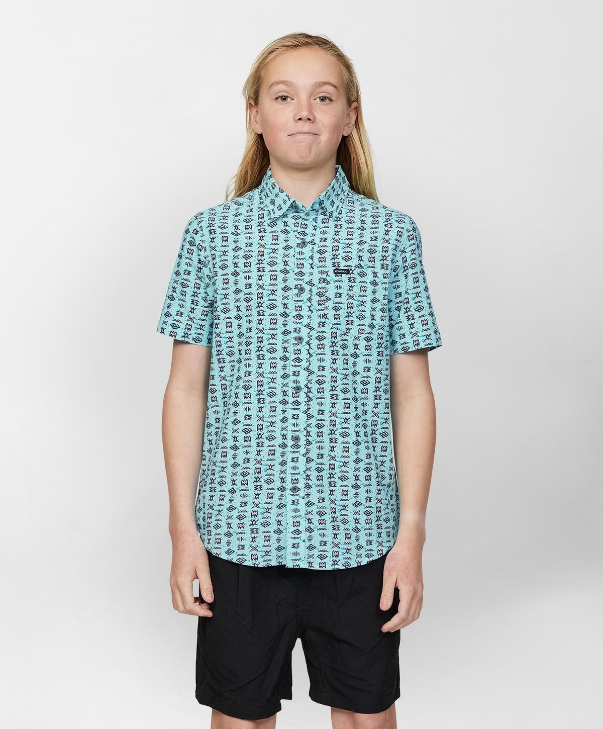 Boys Oasis Eco Shirt - Turquoise