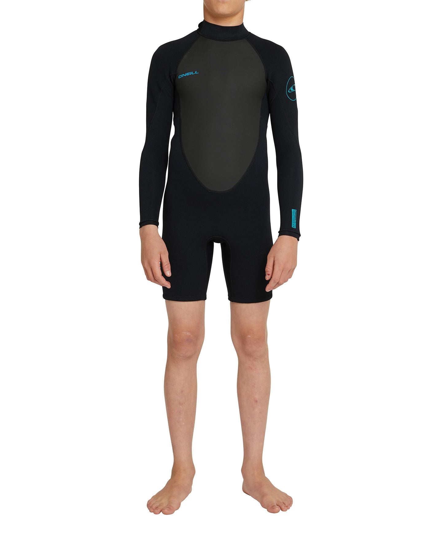 Boy's Reactor 2mm Long Sleeve Spring Suit BZ Wetsuit - Black