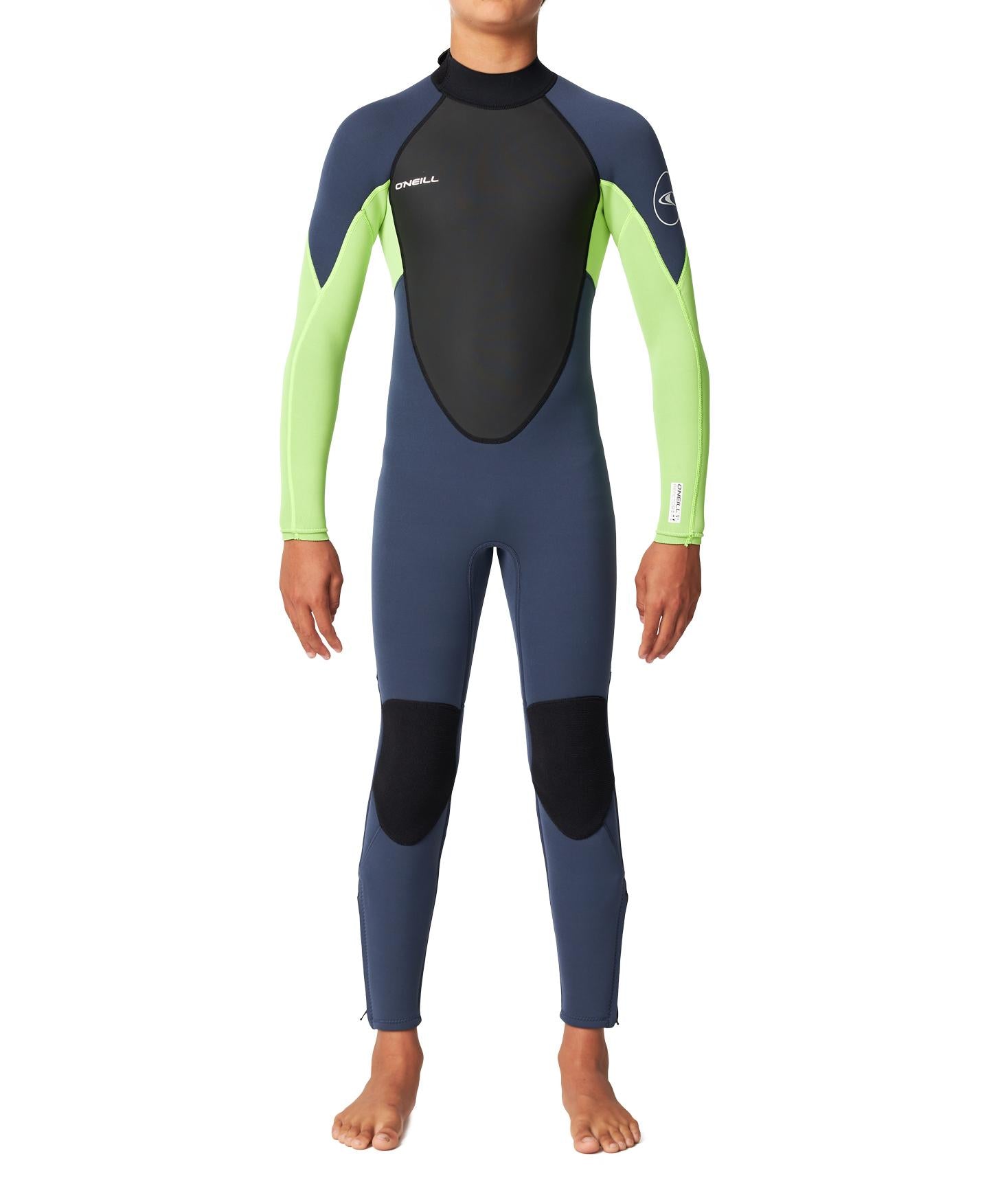 Boy's Reactor 3/2mm Steamer Wetsuit - Lime