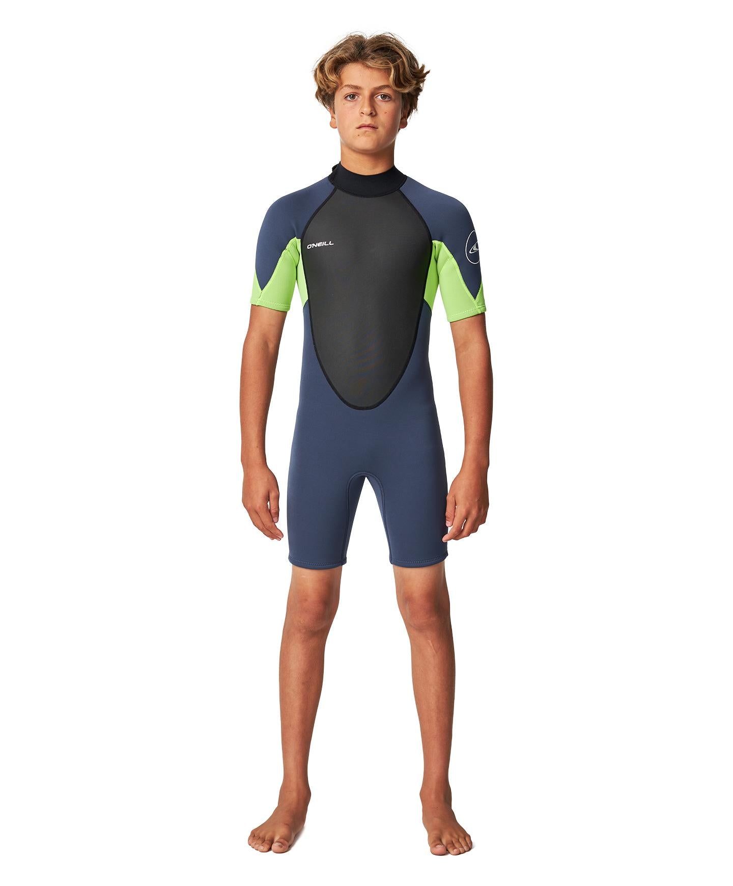 Boy's Reactor Spring Suit 2mm Wetsuit - Lime