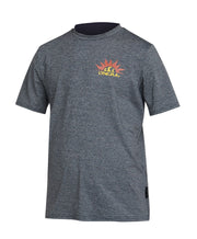 Boy's Riser Short Sleeve UV Tee - Charcoal