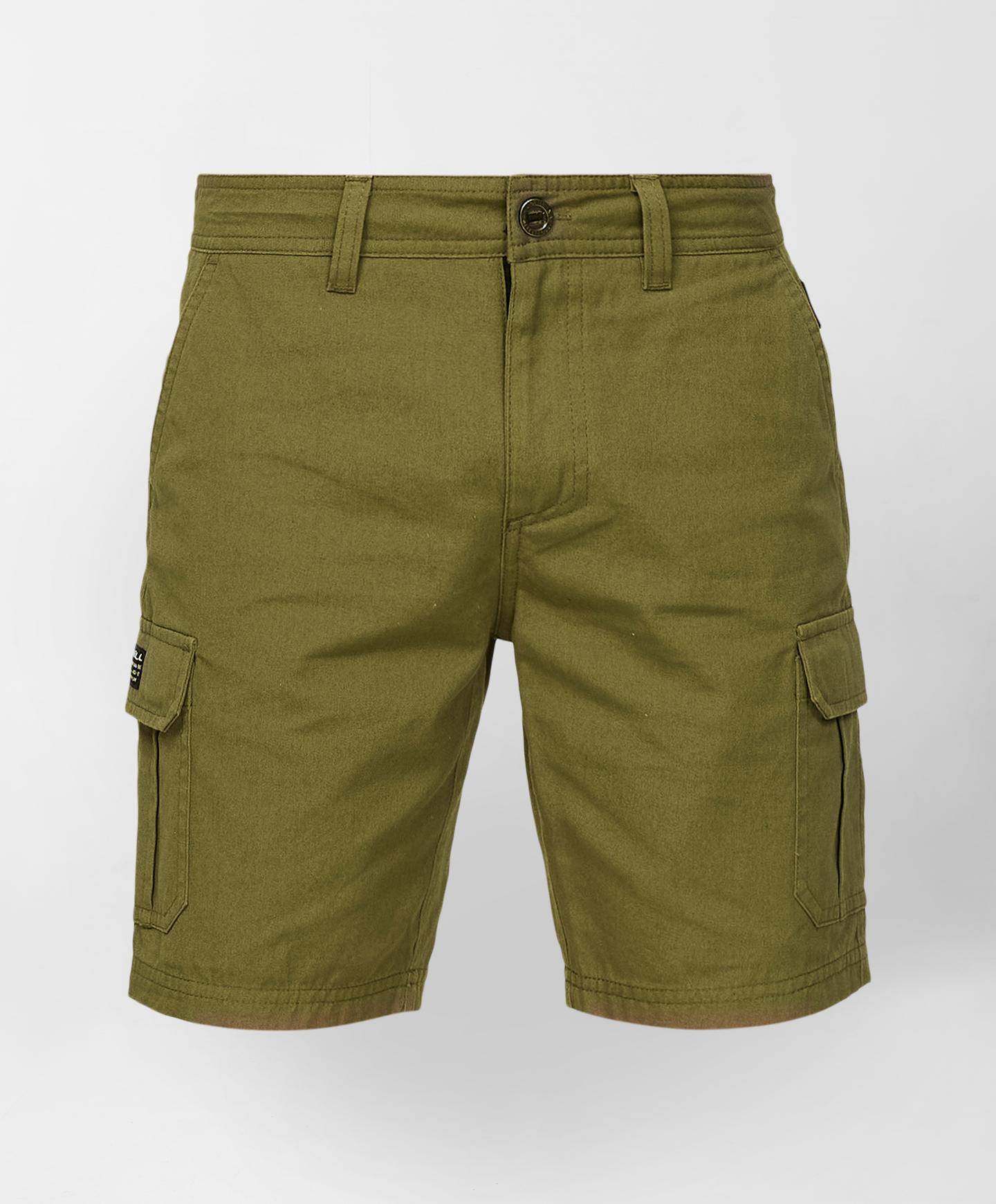 Boys Sierra Cargo Short - Dark Olive