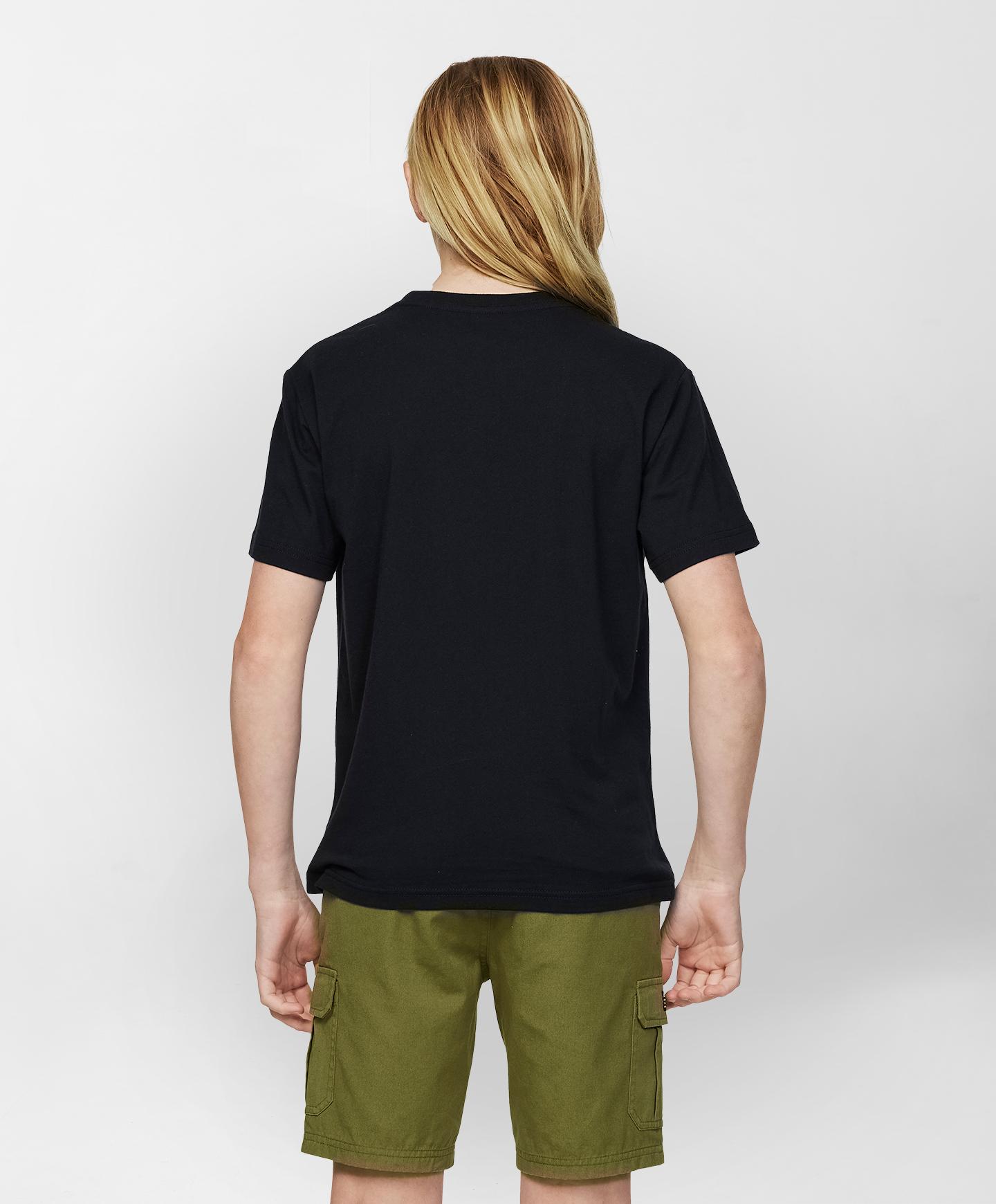 Boys Storm SS Tee - Black