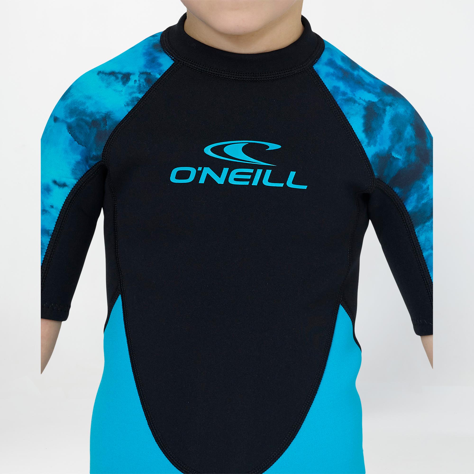 Boy's Toddler Reactor 2mm Print Spring Suit - Tie Dye Blue