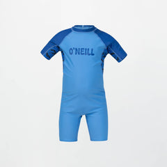 Toddler's BZ SPF Short Sleeve Spring Rash Suit - Tsunami Blue