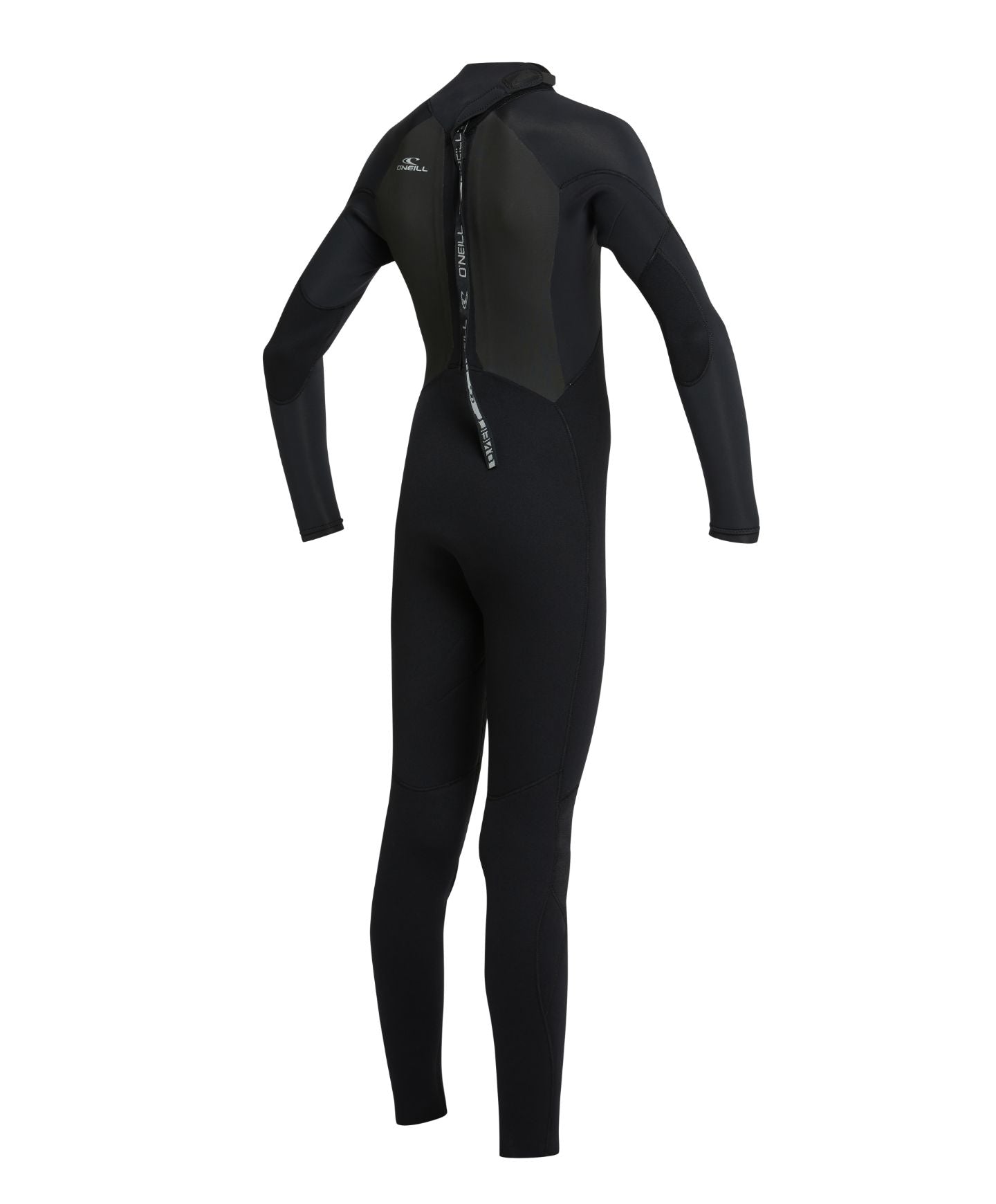 Kid's Focus 3/2mm Steamer Back Zip Sealed Wetsuit - Black