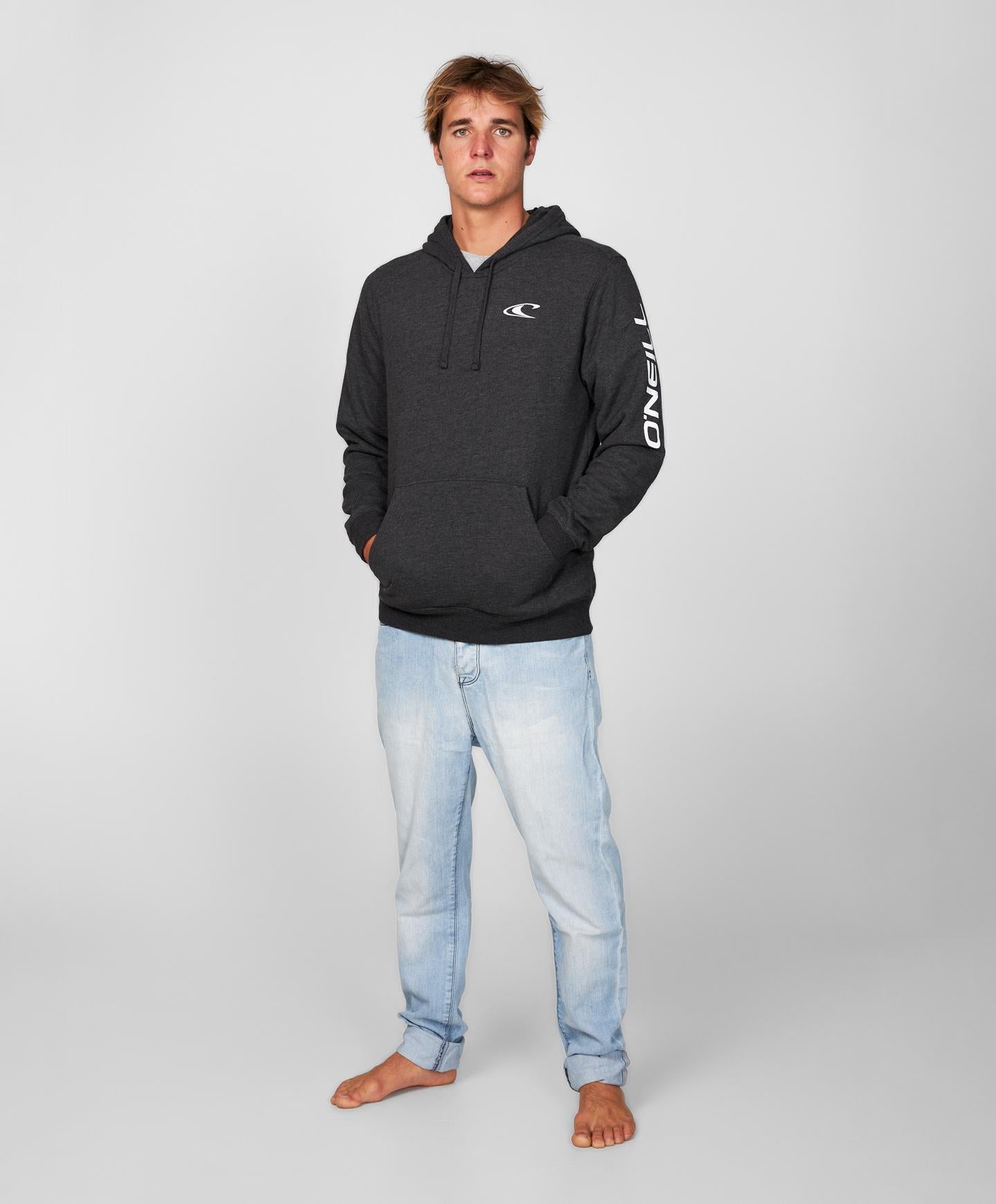 Clean & Mean Hoodie - Black Heather