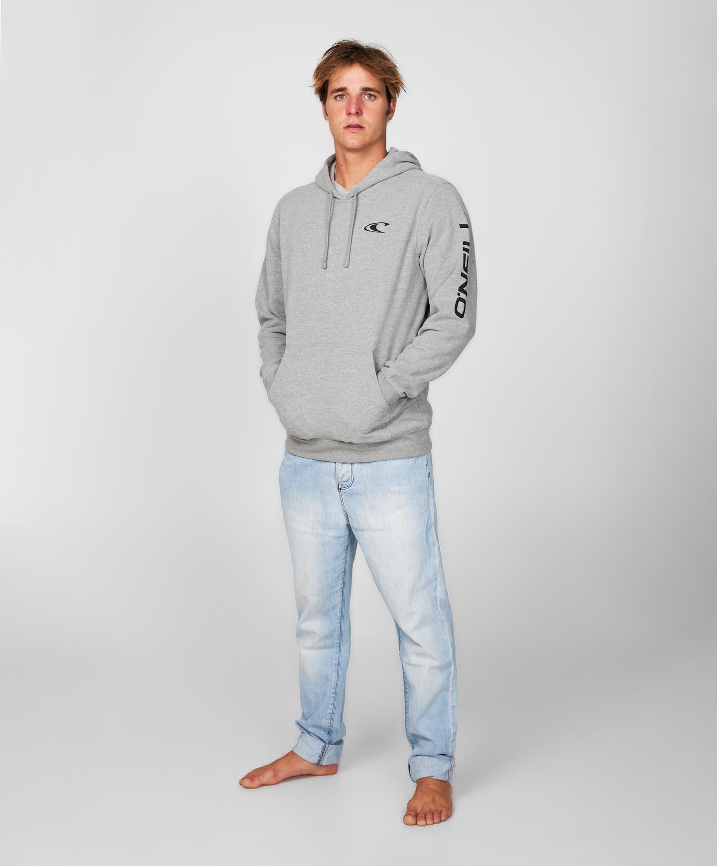 Clean & Mean Hoodie - Fog Heather