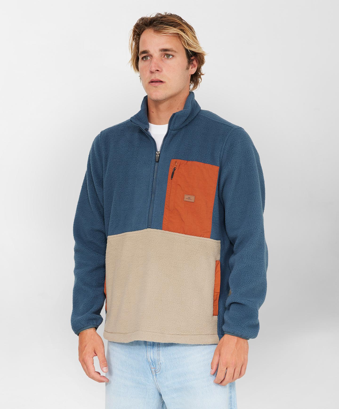 Colton High Pile Superfleece - Midnight Navy