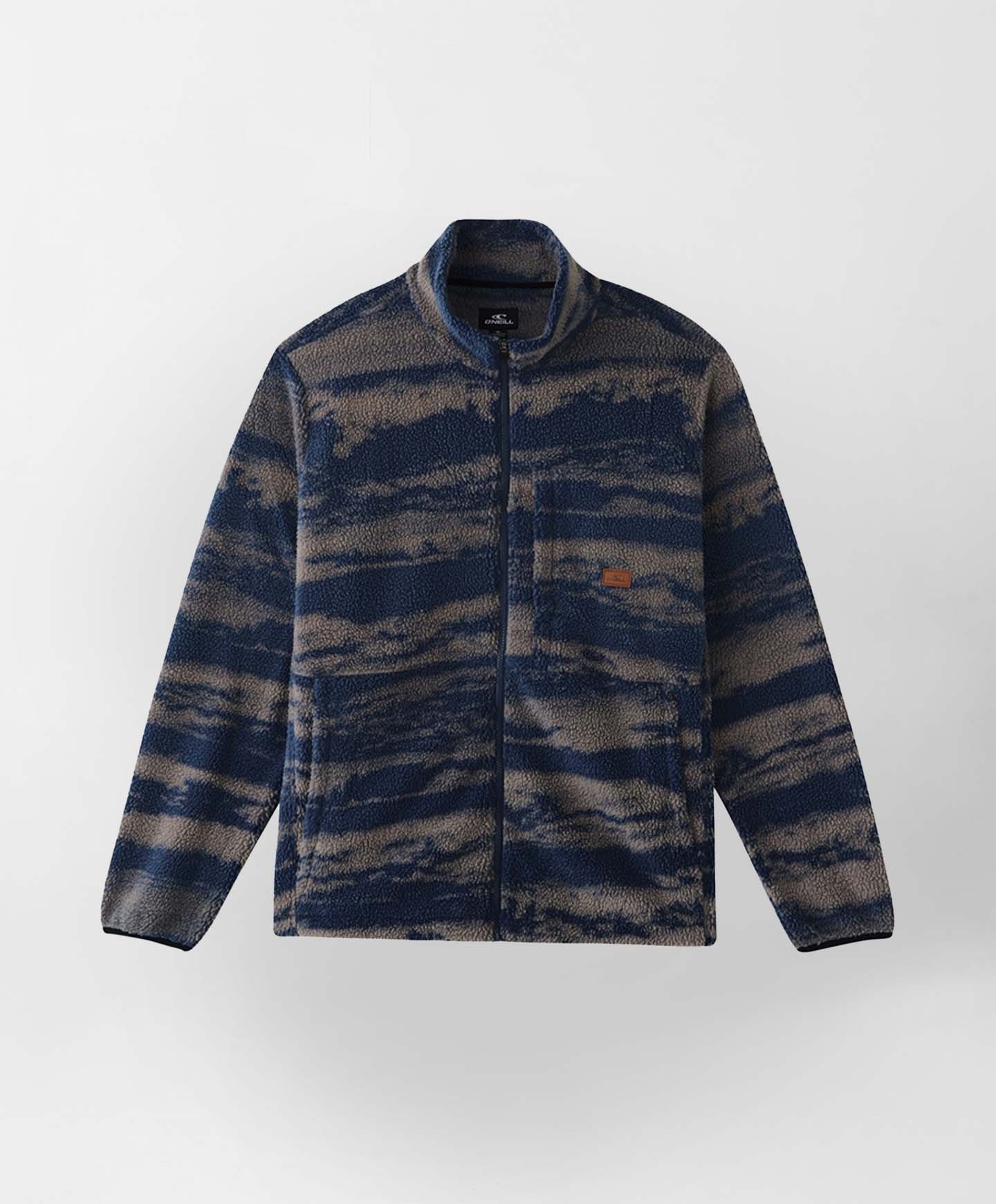 Commander High Pile Superfleece Zip - Midnight Navy
