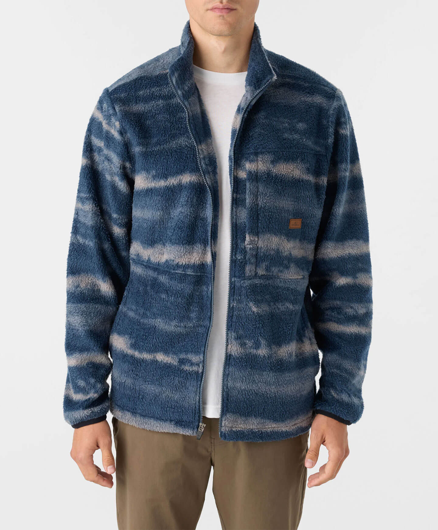 Commander High Pile Superfleece Zip - Midnight Navy