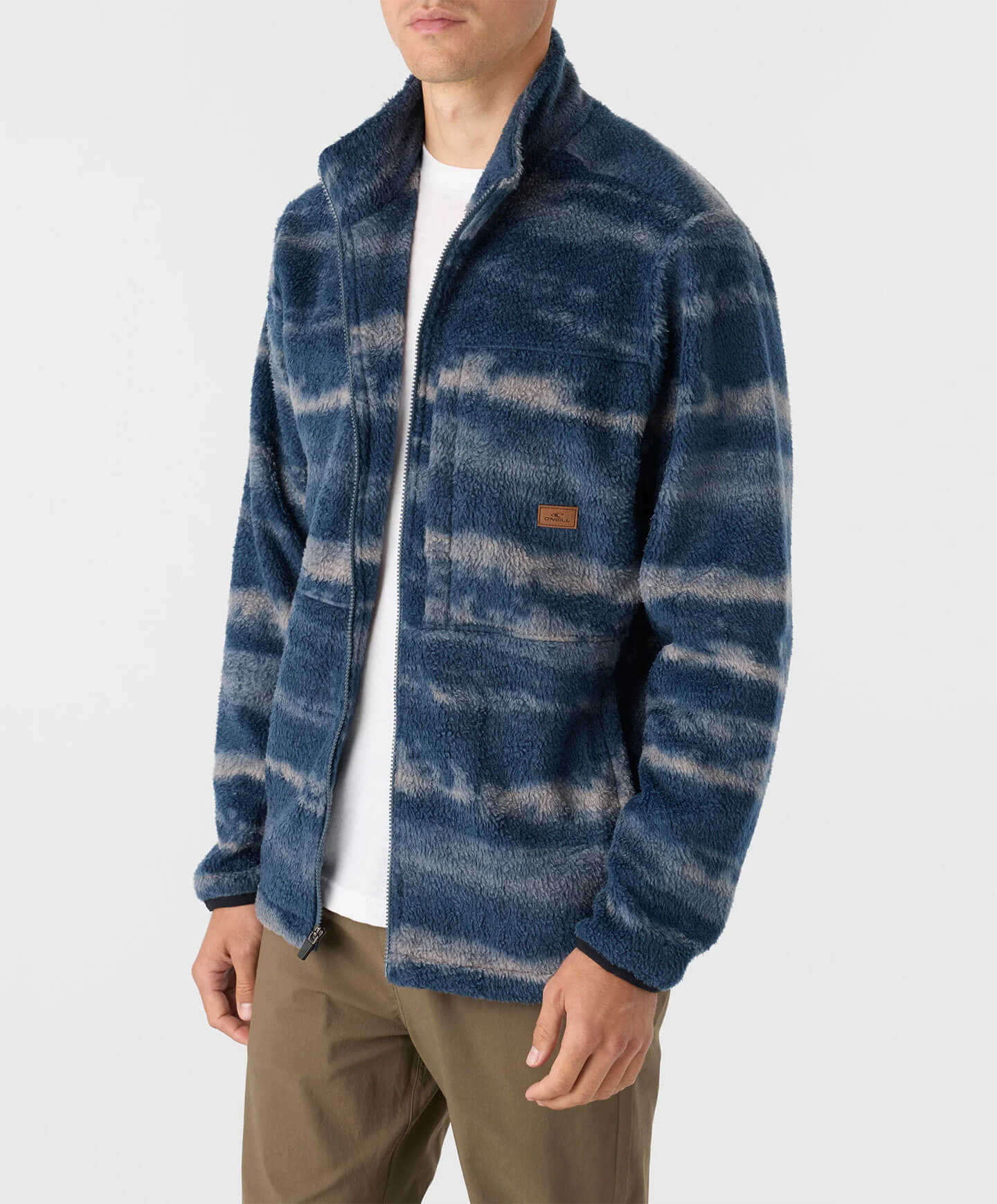 Commander High Pile Superfleece Zip - Midnight Navy