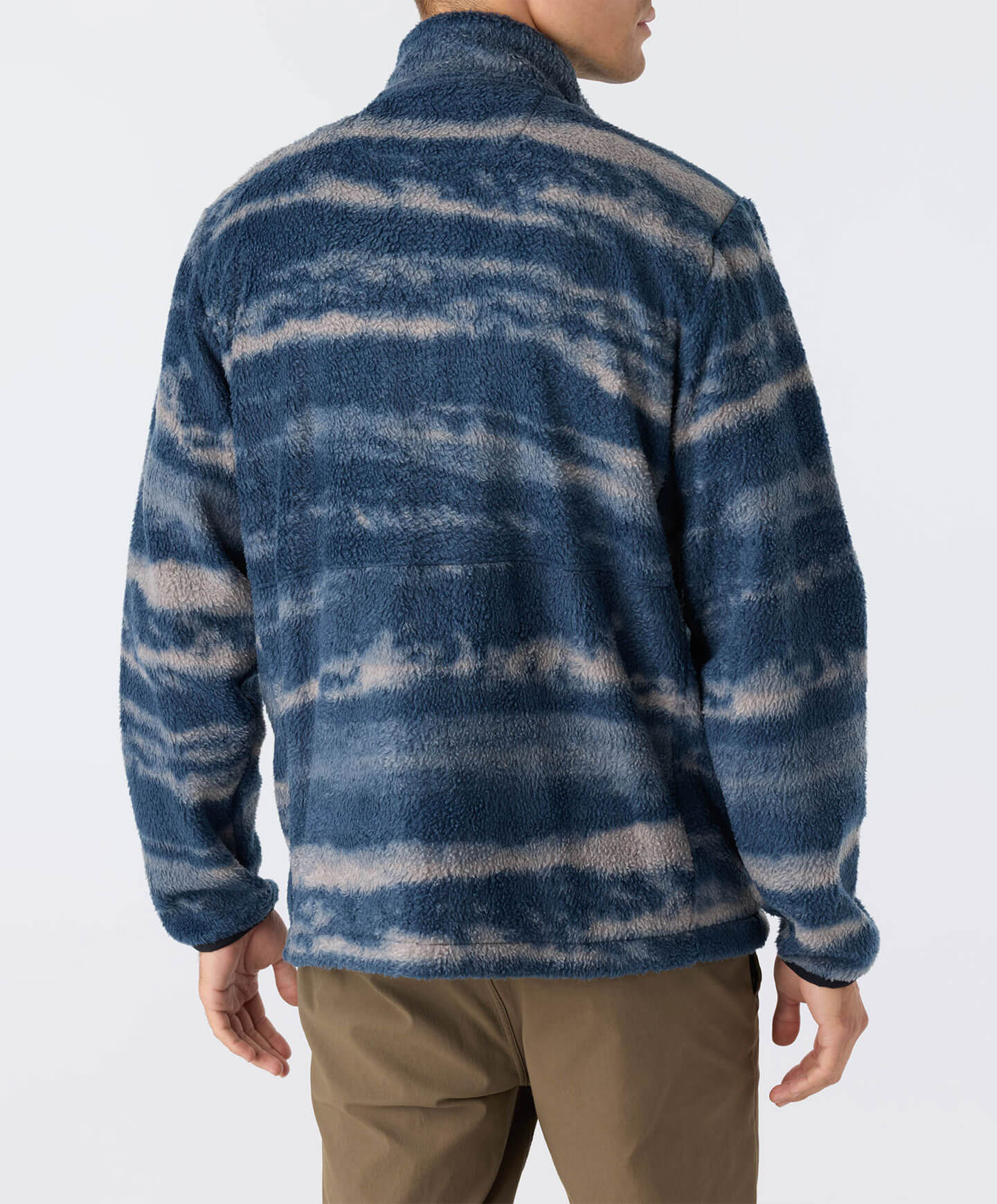 Commander High Pile Superfleece Zip - Midnight Navy