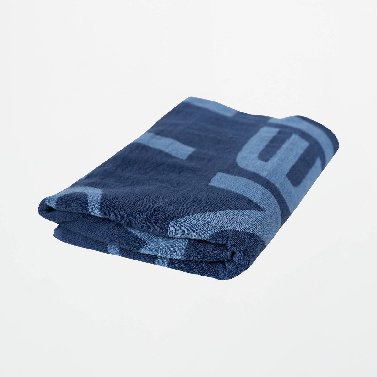 Corp Lines Towel - Washed Navy