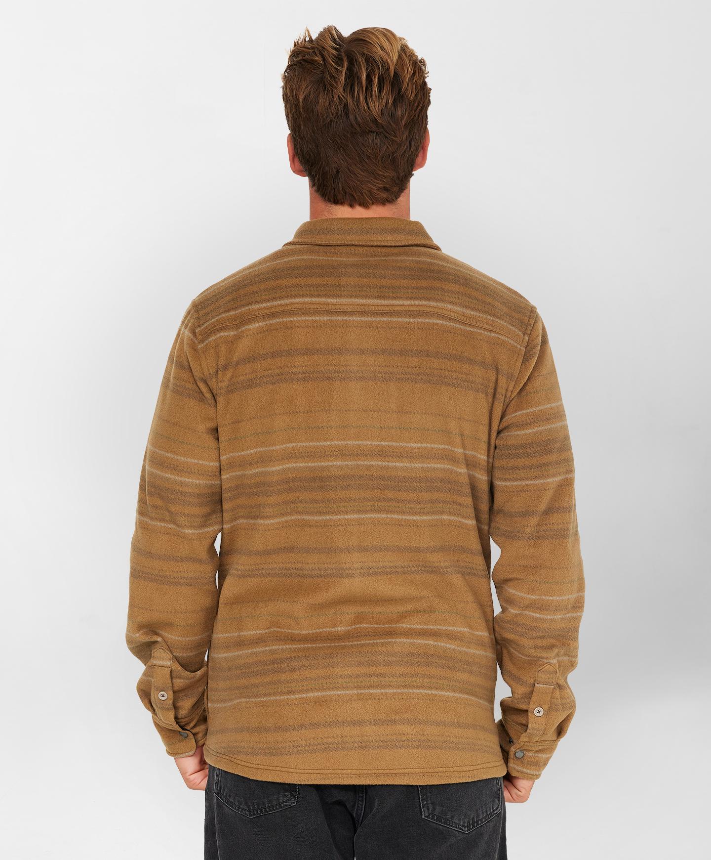 Glacier Overshirt Superfleece - Dark Khaki