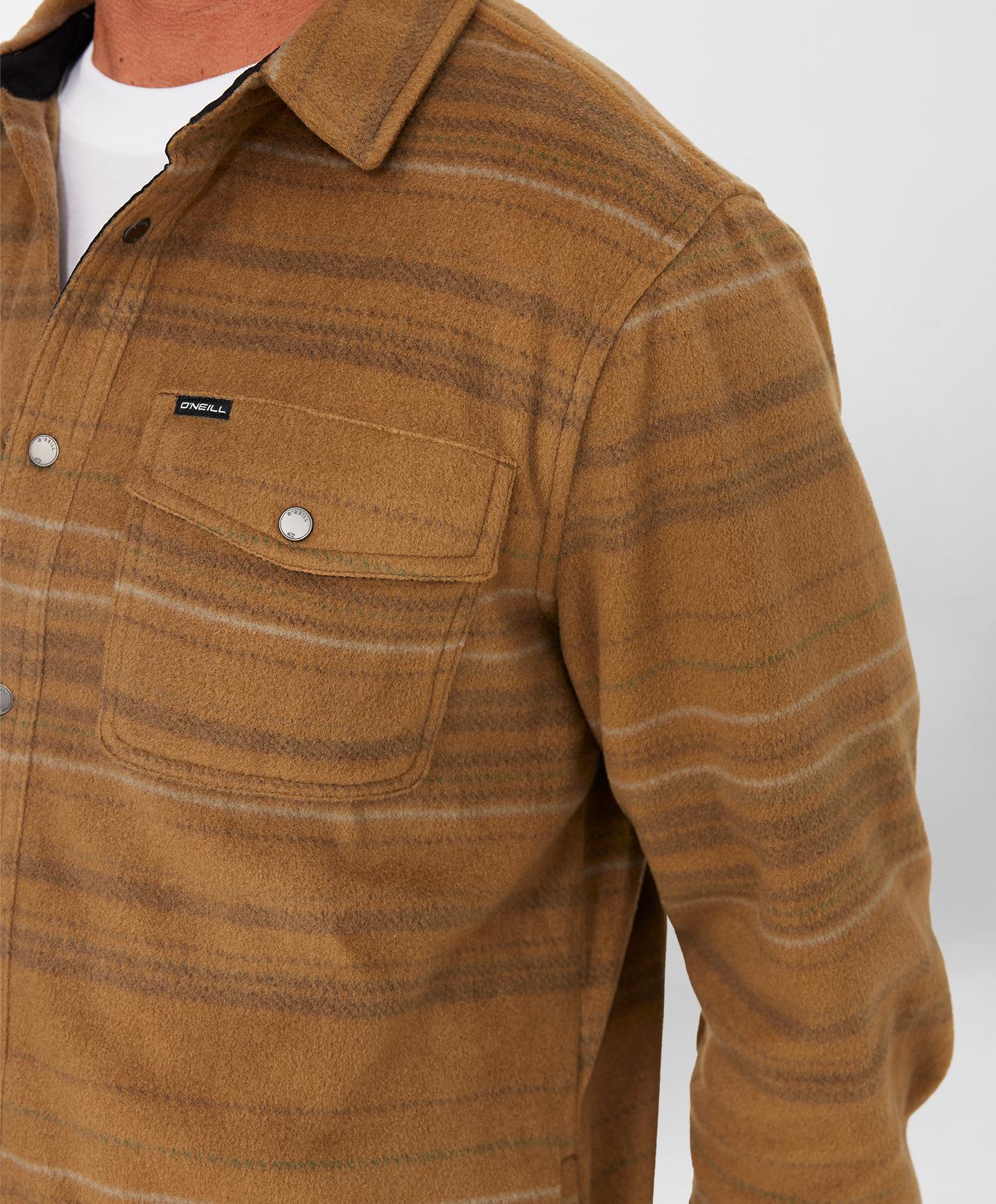 Glacier Overshirt Superfleece - Dark Khaki