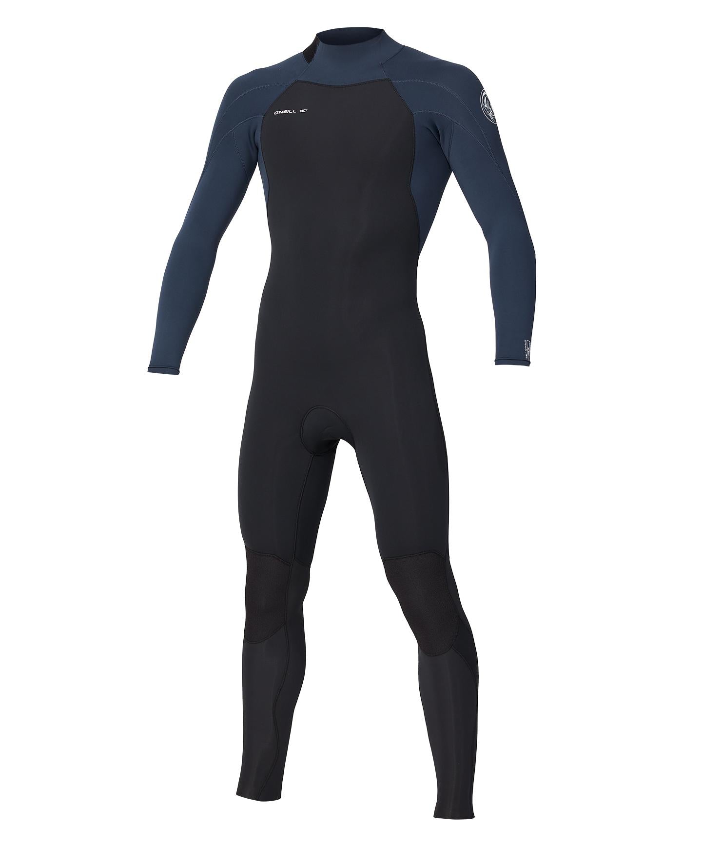 Defender 3/2mm Steamer Back Zip Wetsuit - Slate