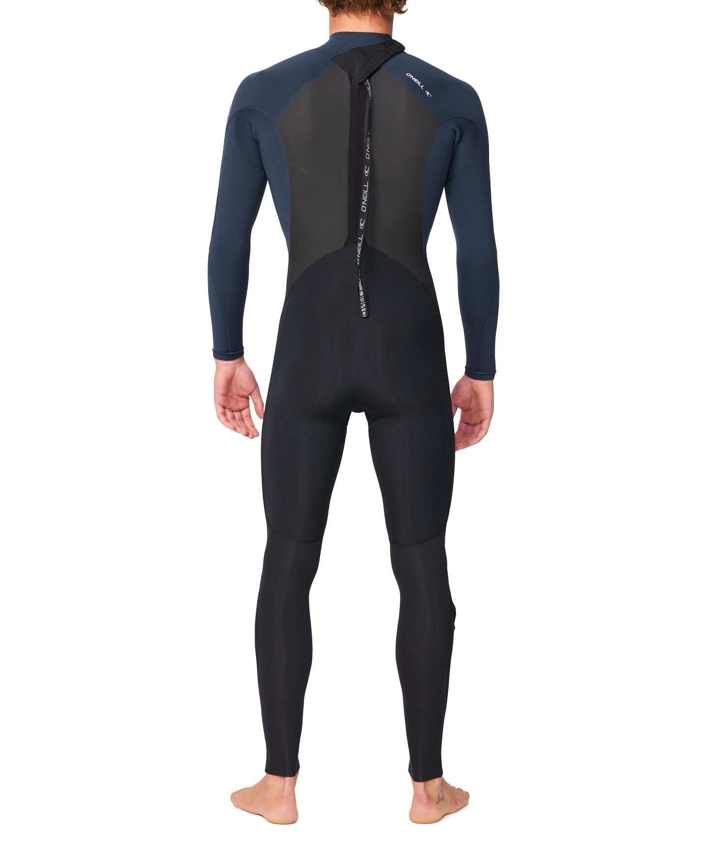 Defender 3/2mm Steamer Back Zip Wetsuit - Slate