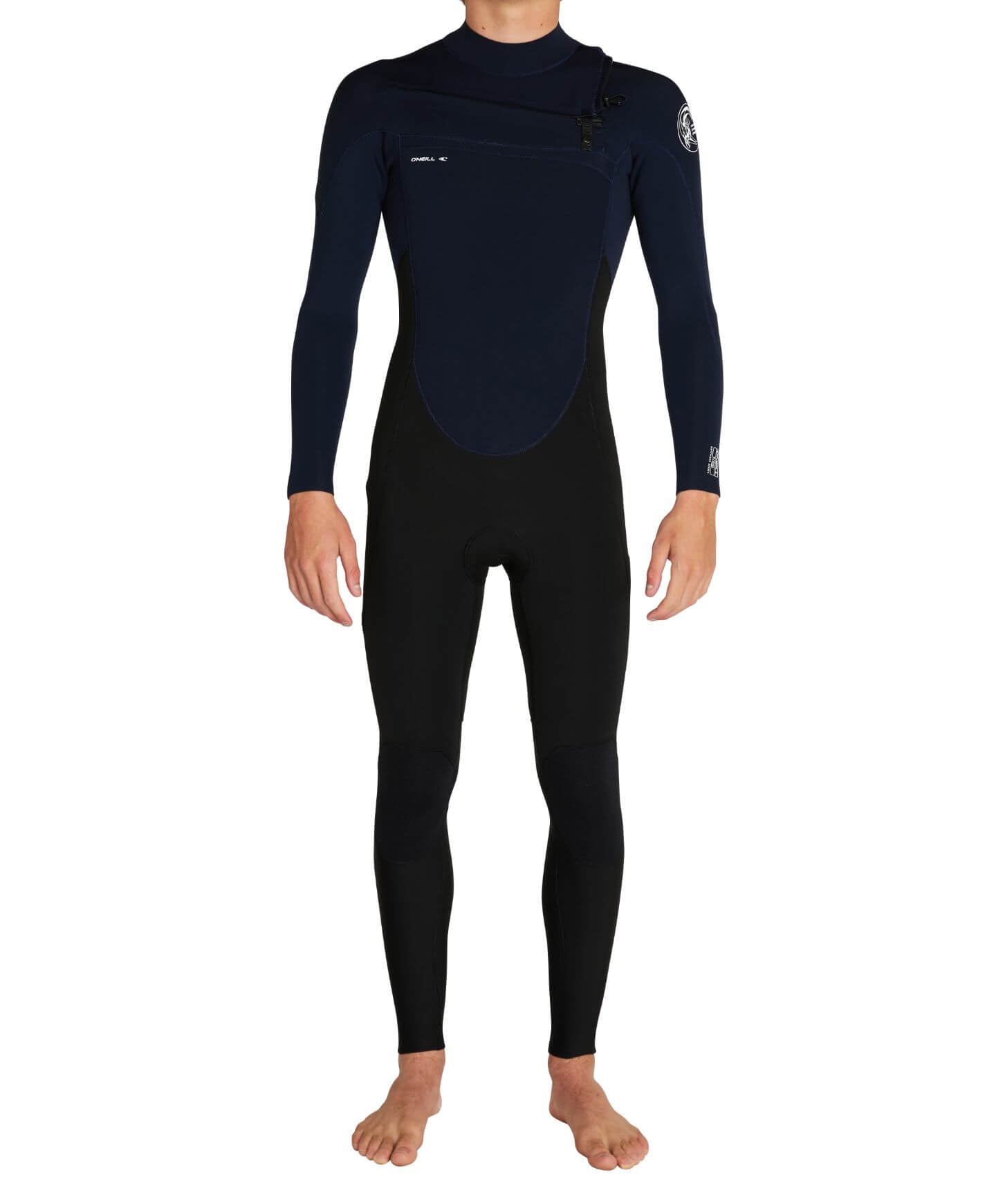 Defender 4/3mm Steamer Chest Zip Wetsuit - Abyss