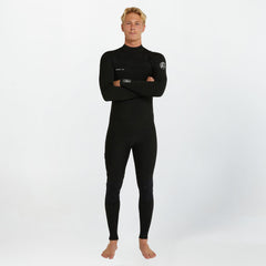 Men's Defender 4/3mm Steamer Chest Zip - Black