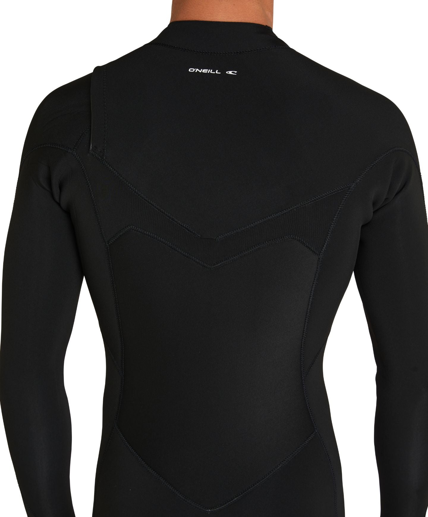 Defender Chest Zip Long Sleeve Spring Suit 2mm Wetsuit - Black