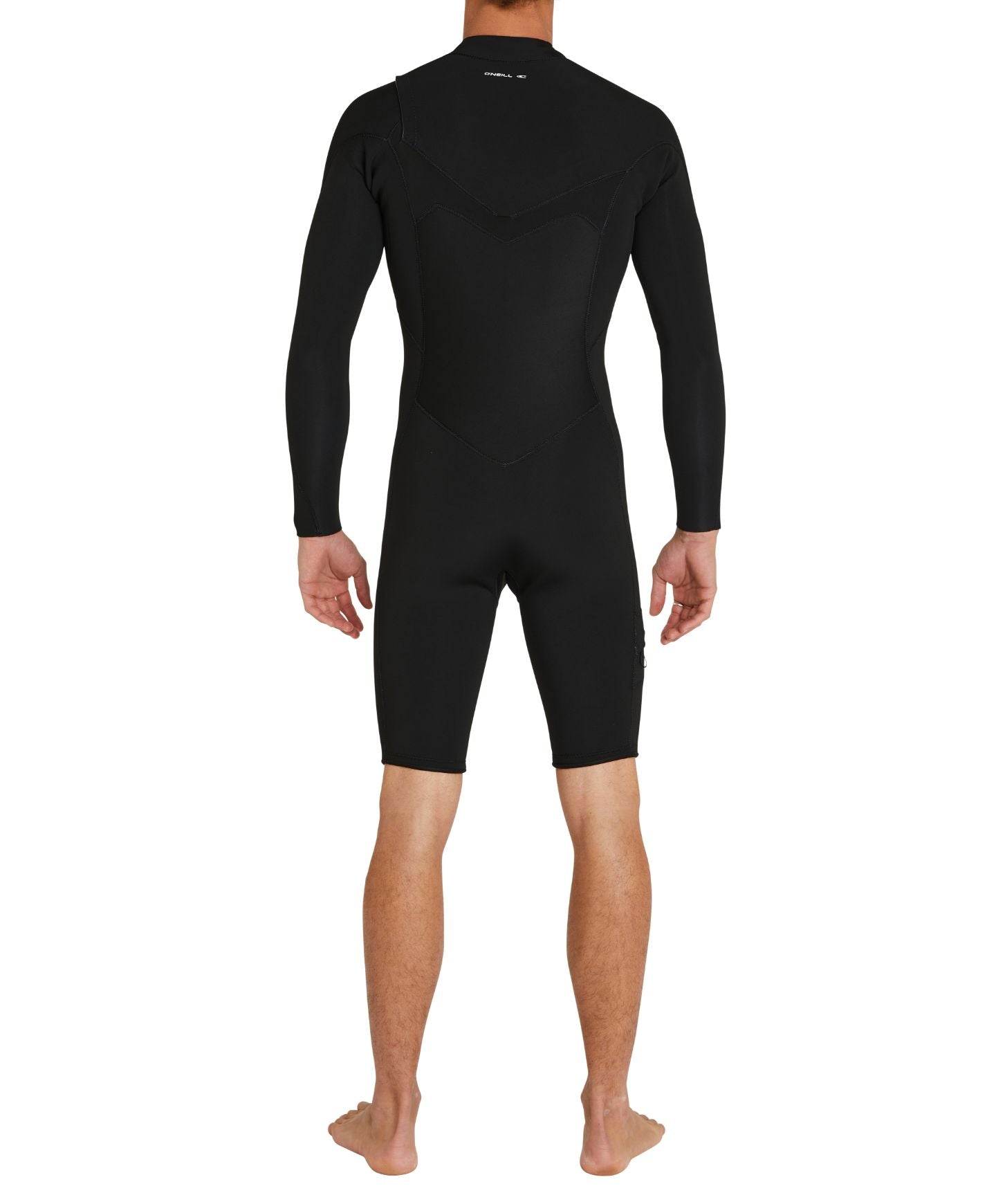 Defender Chest Zip Long Sleeve Spring Suit 2mm Wetsuit - Black