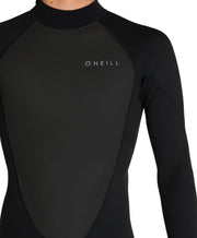 Factor 3/2mm Steamer Back Zip Wetsuit - Black