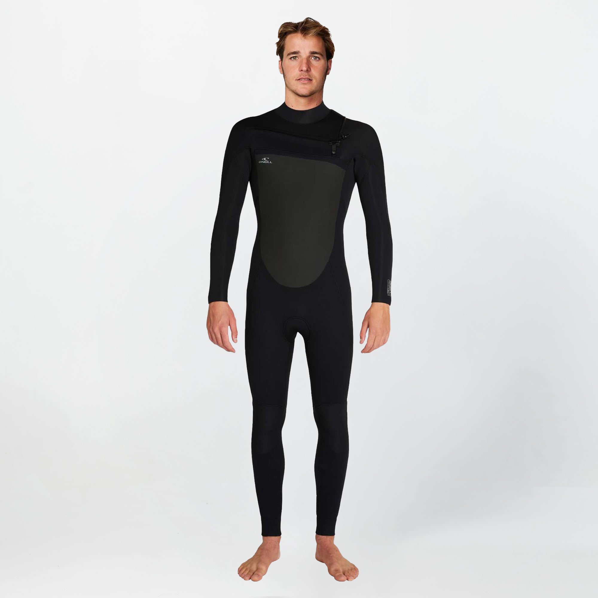 O&E WETSUITS MENS STEAMER 3/2mm｜メンズ L focus-3-2mm-steamer-chest-zip-