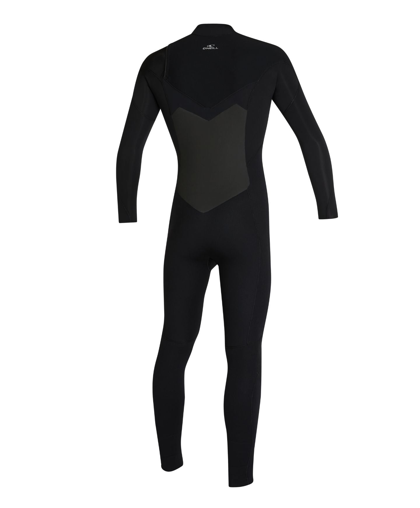 Focus 3/2mm Steamer Chest Zip Sealed Wetsuit - Black