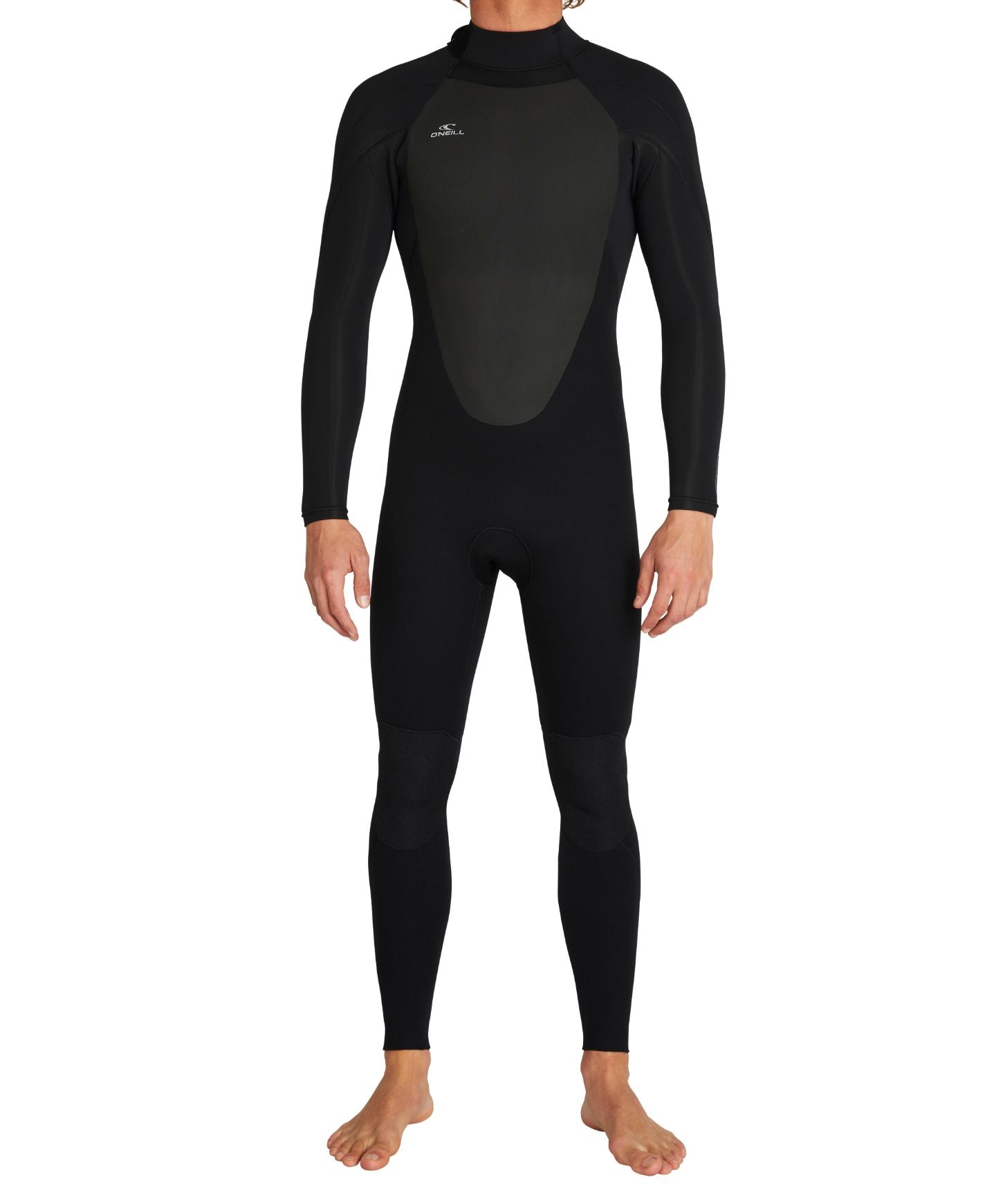 Focus 3/2mm Steamer Sealed Back Zip Wetsuit - Black