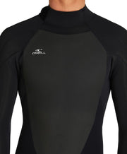 Focus 3/2mm Steamer Sealed Back Zip Wetsuit - Black