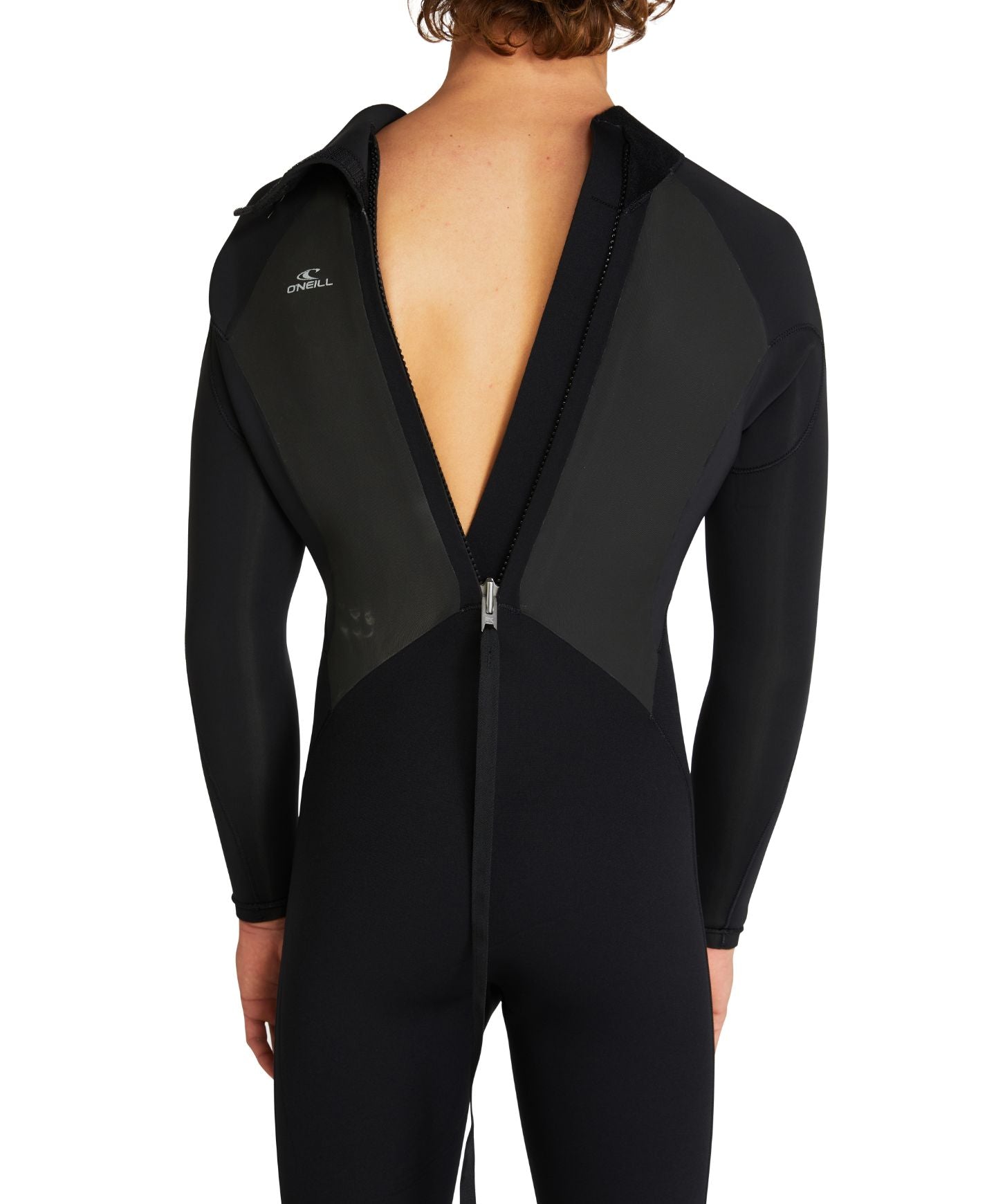 Focus 3/2mm Steamer Sealed Back Zip Wetsuit - Black