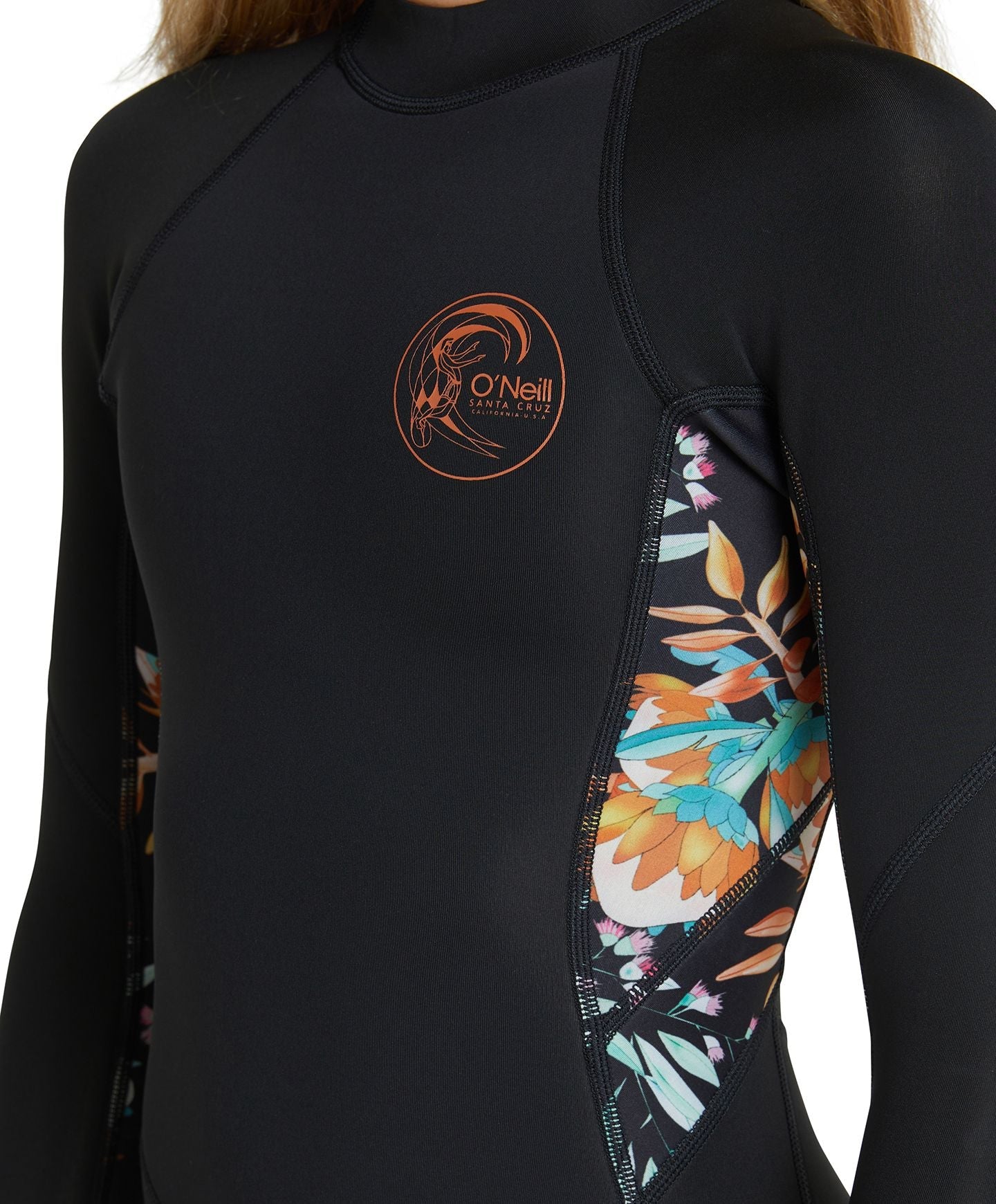 Girl's Bahia 2mm LS Mid Spring Suit Wetsuit - Australiana