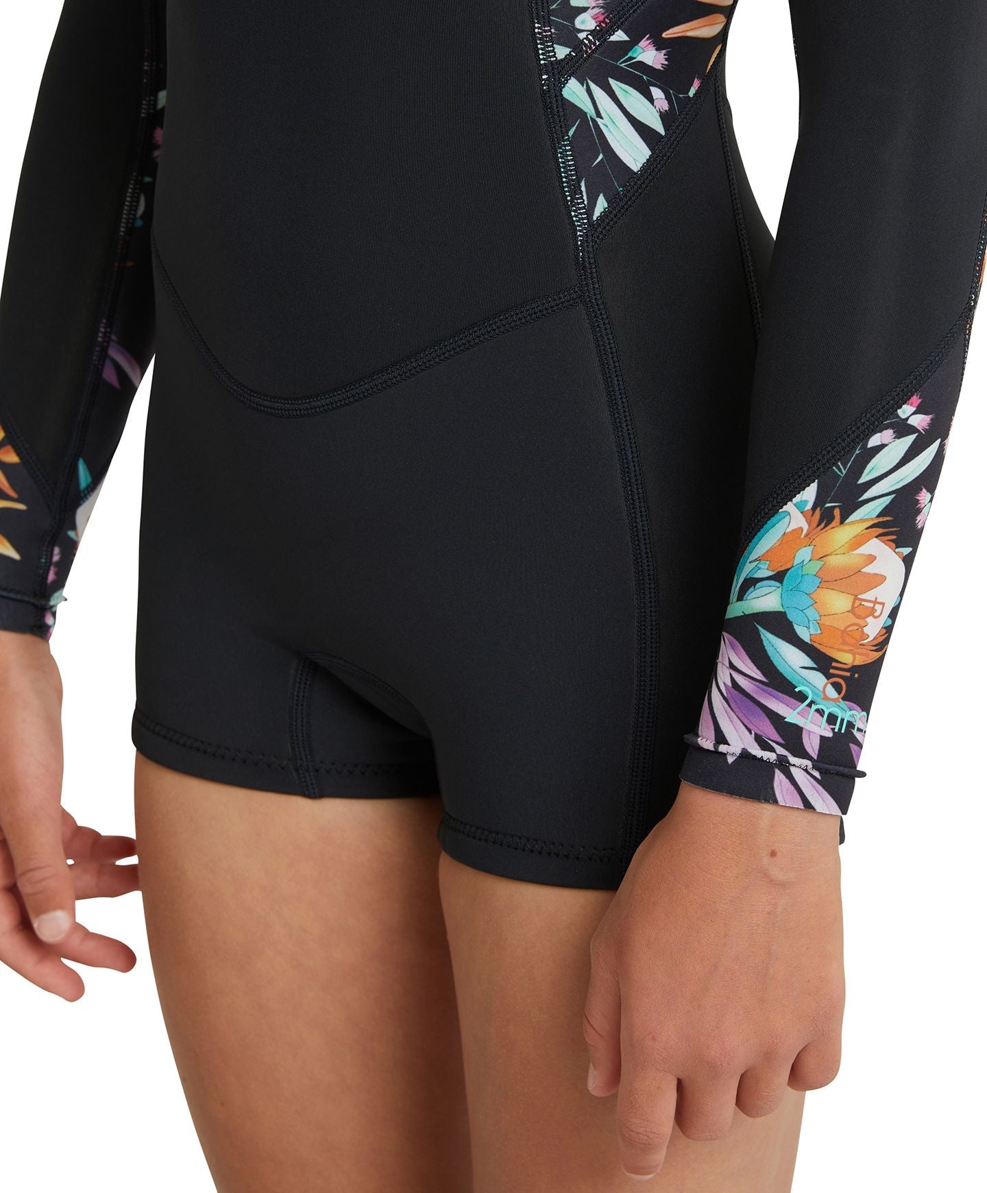 Girl's Bahia 2mm LS Mid Spring Suit Wetsuit - Australiana