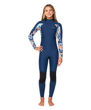 Girl's Bahia 3/2mm Steamer Back Zip Wetsuit - Lost Palms