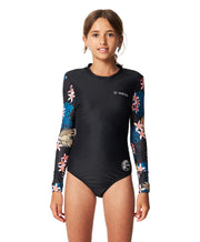 Girl's Bahia Lycra BZ LS Surf Suit - Balmy Nights