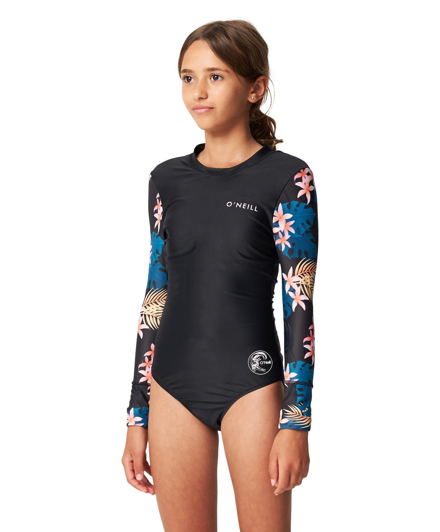 Girl's Bahia Lycra BZ LS Surf Suit - Balmy Nights