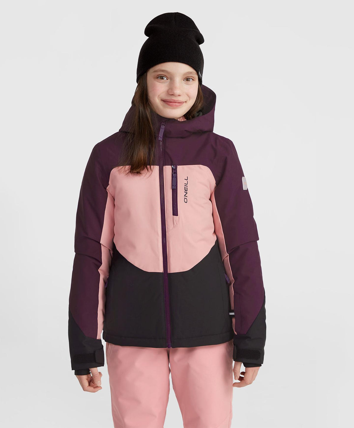 Girl's Carbonite Snow Jacket - Aubergine