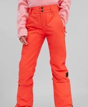 Girl's Charm Regular Snow Pants - Cherry Tomato