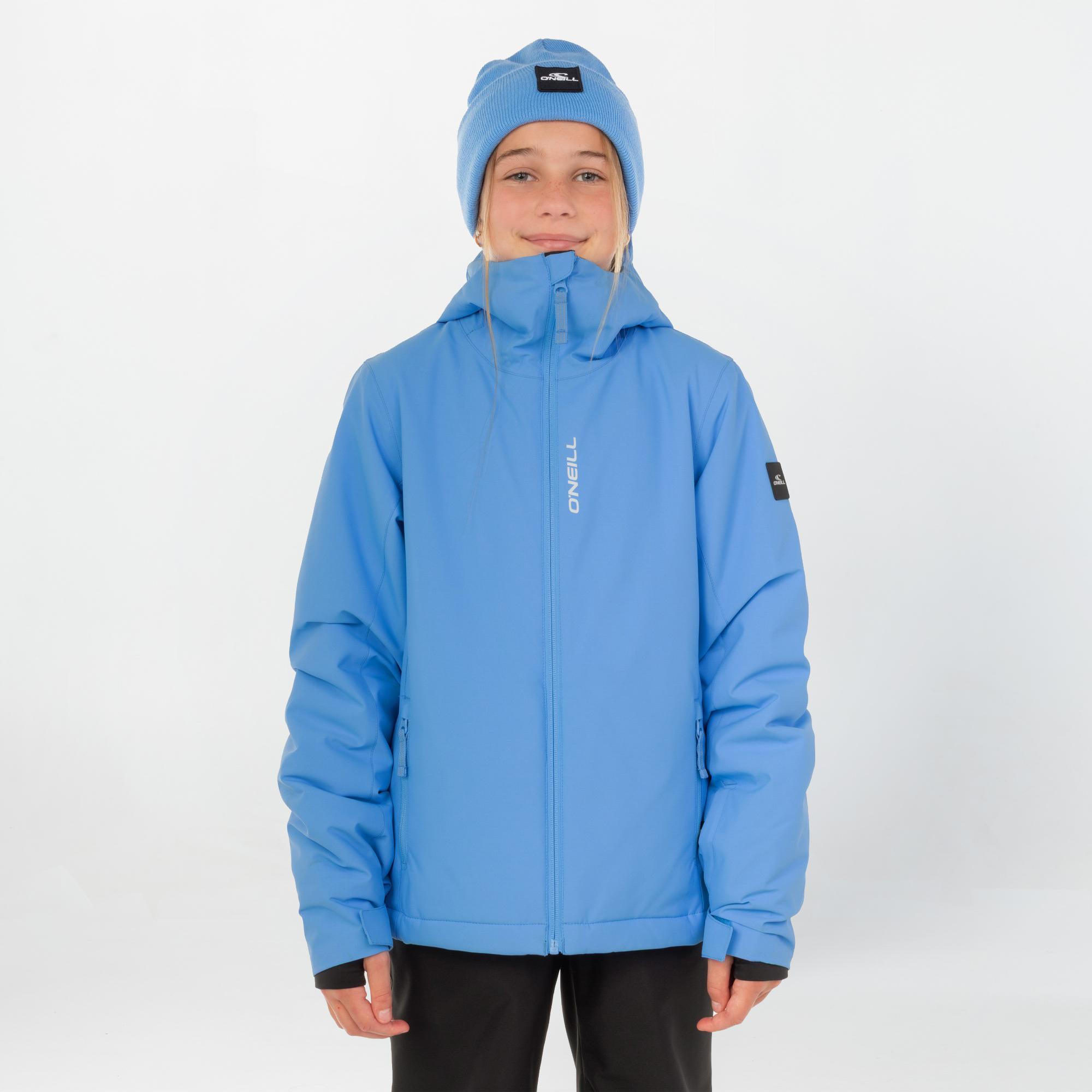 Girl's Cruz Snow Jacket - Blue Poppy
