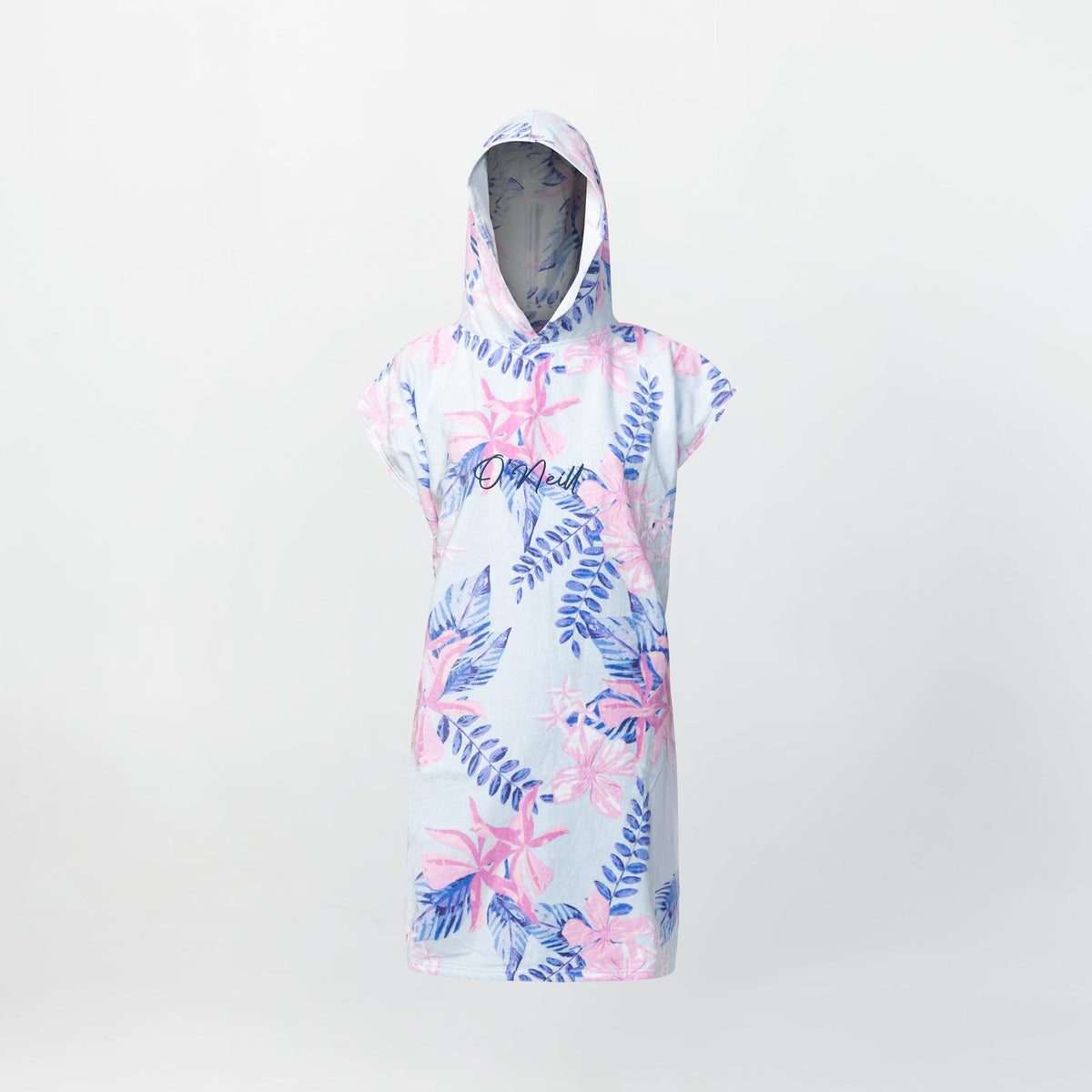 Girl's Hooded Change Towel - Tropic Azure