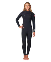 Girl's HyperFire 3/2mm Steamer Chest Zip Wetsuit - Black