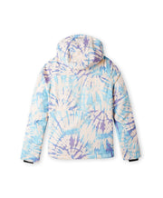 Girl's Lite Printed Snow Jacket - Pink Tie Dye